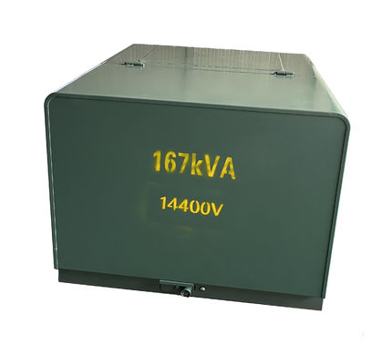 kaufen Einphasiges 167KVA Öltransformator 34500V 19920V 480Y 277V Online-Herstellung