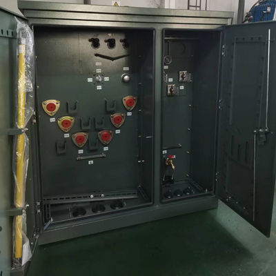 kaufen 45kva Drei-Phasen-Pad-montierte Kraftverteilungstransformator des Öltyps Online-Herstellung