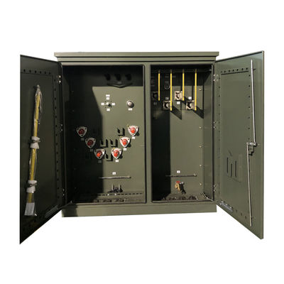 kaufen 300 Kva Drei-Phasen-Pad montierte Transformatoröl eingetaucht Schritt nach unten 12470V bis 480V ANSI IEEE Online-Herstellung