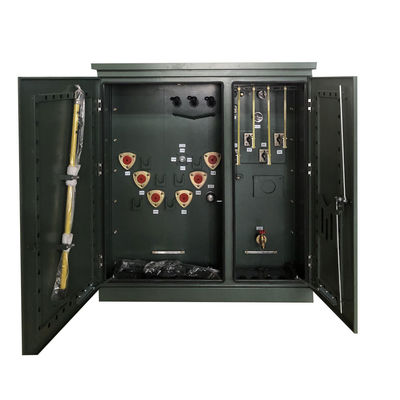 kaufen 300 Kva Dreiphasen-Pad-montierte Schleifeinströmung des Transformators 13800V bis 208Y120V Online-Herstellung