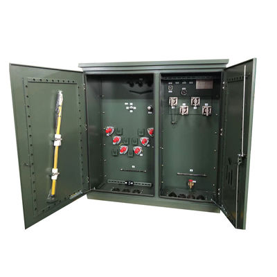 kaufen 2500 Kva Flüssigkeits-Füllschleife 3 Phasen Pad-montierte Transformator 27.6Kv bis 600V Online-Herstellung