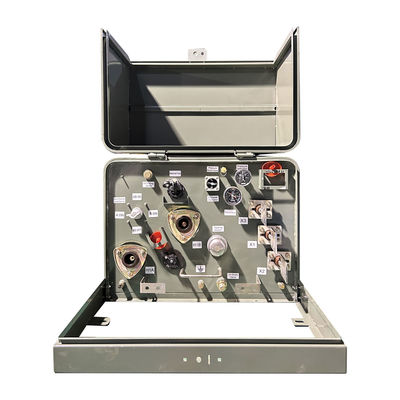 kaufen 10Kva Einphasen-Pad-montierte Transformatoröl eingetaucht Doppelspannung 13200GrdY/7620 & 4160GrdY/2400 Online-Herstellung