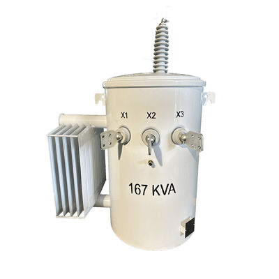 kaufen Kraftpoltransformator 167kva Einphasen-Polverteiltransformator 34500V bis 240v Online-Herstellung