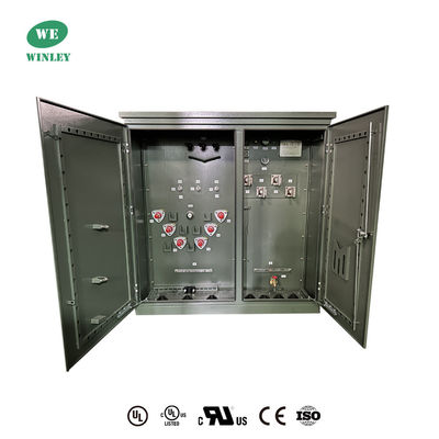 kaufen 3 Phasen-Pad-montierte Verteilungstransformator 2500 Kva 13200v bis 480y/277 Online-Herstellung