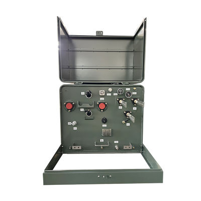 kaufen 200 KVA Einphasen-Pad-montierte Transformator Öl eingetaucht Stromverteilungstransformator 34500V bis 240V Online-Herstellung