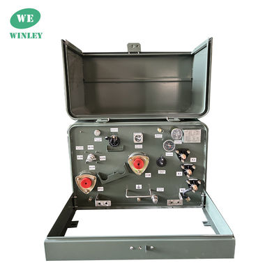 kaufen Einphasen-Pad-montierte Verteilungstransformator 50Kva 12,47KV bis 240V 120V 304 Edelstahl Online-Herstellung