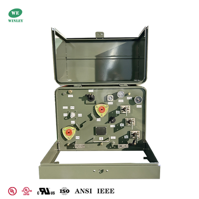 kaufen IEEE Standard UL zertifiziert 25Kva 1 Phase Pad montierte Stromverteiltransformator 12470V Online-Herstellung