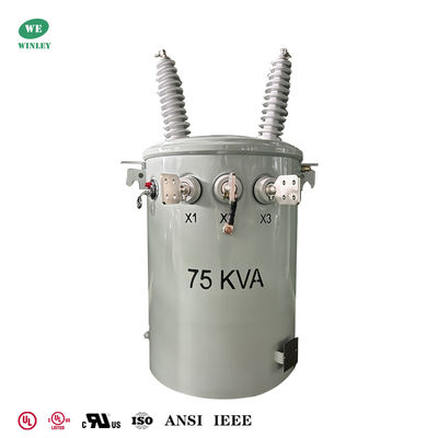 kaufen 75Kva Single Phase Pole Mounted Transformer Overhead Distribution  Dual Windings 34500V to 120/240V UL/cUL Listed Online-Herstellung