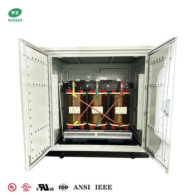 kaufen 500kva vacuum impregnated dry type transformer Class H 180℃ 4160 V to 208Y DOE 2025 VPI Medium Voltage transformer Online-Herstellung