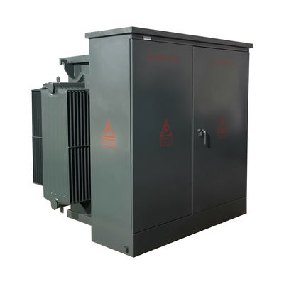 3-phasiger 10-kV-Öltransformator für den Außenbereich, auf Sockel montiert, 500 kVA