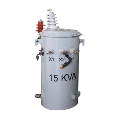 15kva Polmontage Verteilung Einphasentransformator Öl Eintaucht 4160v bis 240v