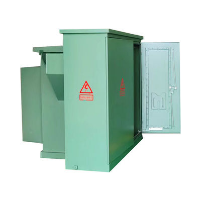 500 Kva Drei-Phasen-Pad montierte Transformatoröl eingetaucht 13200v bis 208v