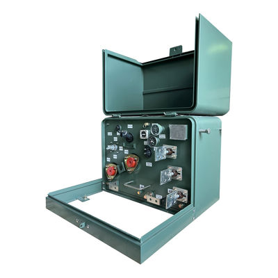100 kVA Einphasen-Pad-montierte Transformator Ansi-Standards Schleifzufuhr Radialzufuhr