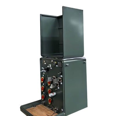 100 KVA Einphasen-Pad-montierte Transformator Öl eingetaucht Stromverteiltransformator