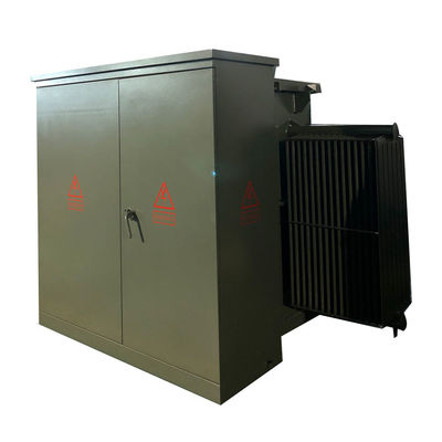 Drei-Phasen- 2000kva-Öl-eingetauchtes elektrisches Pad mit Transformator 24940V bis 480V NEMA 3R