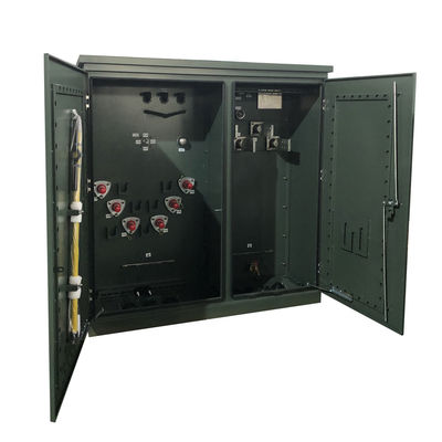 3000Kva Dreiphasen-Schleifenzufuhr Radialzufuhr 3-Phasen-Pad-montierte Transformator 12,47kv 13,2kv 13,8kv