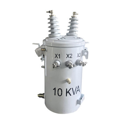 10Kva Einphasen-Polen-Verteiltransformator 12470V bis 240V