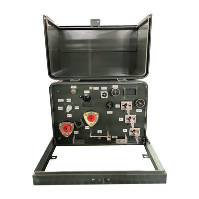 IEEE CSA IEC-Standards Schleifzufuhr Einphasen-Pad-montiertes Transformatoröl Typ 4160V bis 240V 37,5Kva