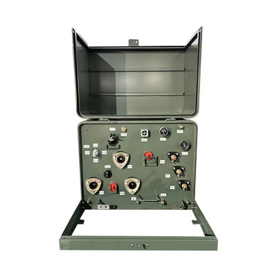 Pad montierte Transformatoröl eingetaucht Einphasen 167kva 13800grdy/7968 bis 240/120v