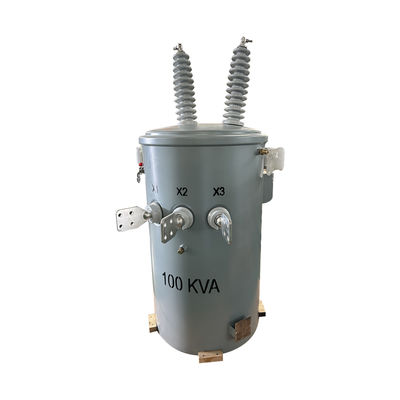 100Kva Einphasenergie-Stähltransformator Schritt nach unten Transformator 35KV bis 240V Preis