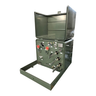 100kva Einphasen-Pad-montierte Transformator Wohn-Außen Ansi C57 34,5 V bis 120 V