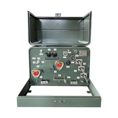 25KVA Einphasen-Pad-montierte Transformator 12000V bis 240VProfessioneller Hersteller ANSI/IEEE Std