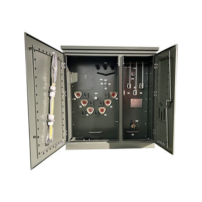 112.5kva Drei-Phasen-Pad-montierte Transformator Elektrische Transformatoren 12000V bis 208V erfüllen Doe 2016 ANSI CSA Standards