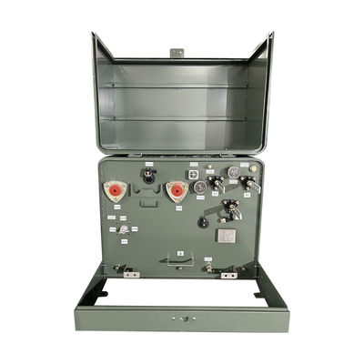 75kva 1 Phase Pad Montiert Elektro-Transformator Öl Eingetaucht 12,4 KV bis 120 V aNSI IEEE