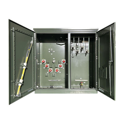 3 Phasen-Pad-montierte elektrische Öl-Typ-Transformator 1500kva 35kv Klasse