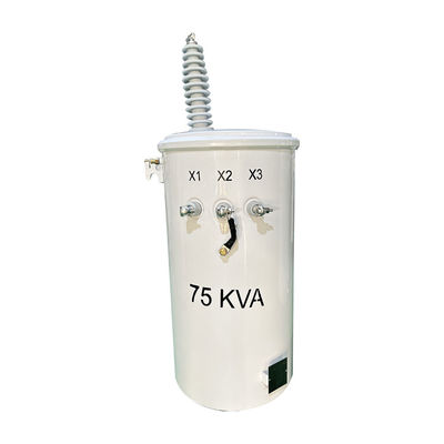 75 kva Einphasen-Stäbelarmtransformator IEEE/ANSI-Standards 12470V bis 480V Leistungsstäbelarmtransformator