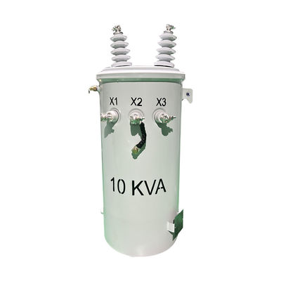 10 Kva Einphasen-Polen-montierte Transformator-Overhead-Verteilung 12,470KV erfüllt DOE 2016 CSA ANSI/IEEE-Normen