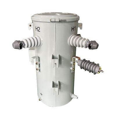 10 Kva Einphasen-Strom-Stähle-Transformator Verteilung Doppelspannung 13,8KV 4,16KV bis 120V DOE 2016 Standards