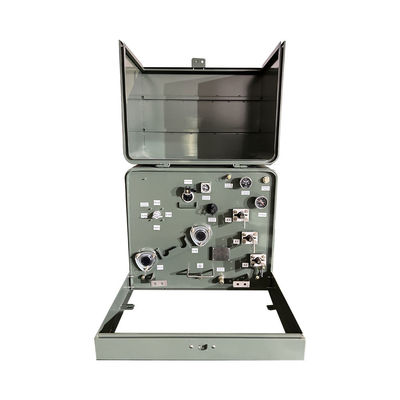 75kva Einphasen-Pad Transformator Verteilung Öl eingetaucht 34,5KV erfüllen DOE 2016 Standard