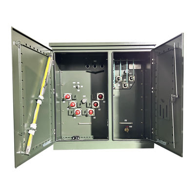 500 Kva 3-Phasen-Pad-montierte Transformator für Wohnzwecke 34,5 KV bis 208 V UL-zertifiziert
