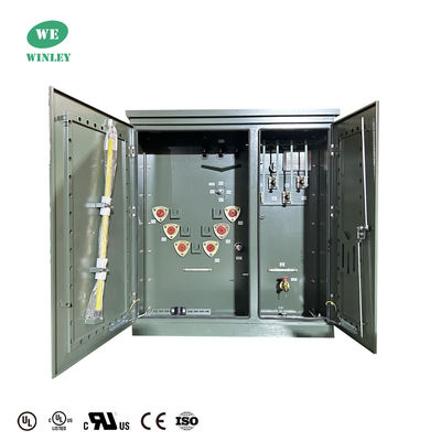 300 Kva Dreiphasen-Pad-montierte Transformator 13200V bis 480Y UL-zertifiziert