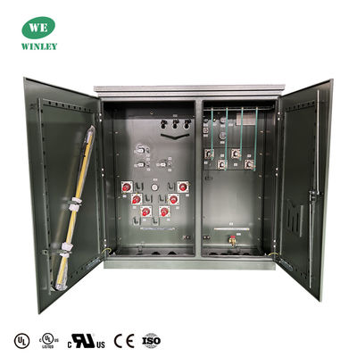 1000Kva Dreiphasen-Pad-montierte Schleifendurchgangstransformator 34,5KV bis 208V UL-zertifiziert