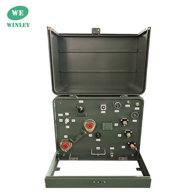 167Kva Einphasen-Pad-montierte Transformator Distribution Wohnraum 13.8KV DOE 2016 Standard