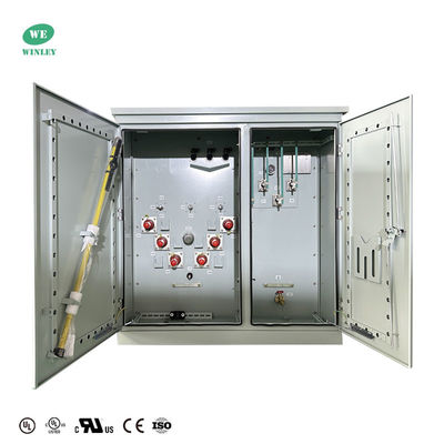 UL-zertifiziert 500Kva 3-Phasen-Pad-montierte Transformator Wohnstromverteilung 34,5KV ANSI IEEE DOE 2016 Standards