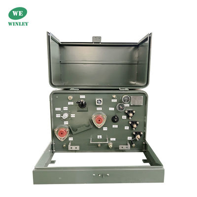 50kva Einphasen-Pad-montierte Transformator Ölgetränkte Verteilungstransformator 13800V ANSI / IEEE C57