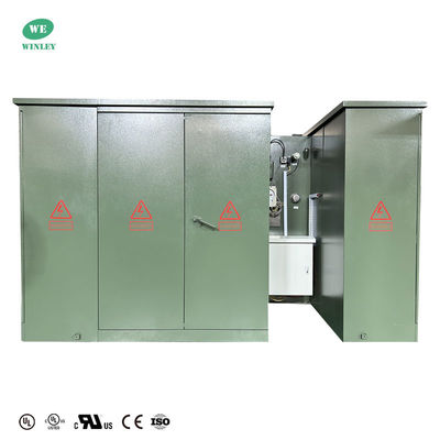 5MVA BESS Anwendungstransformator Drei-Phasen-Pad-montierte Transformator Step Up 5000Kva 12000V bis 480Y/277