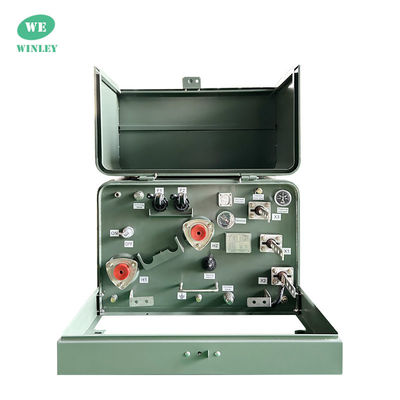 UL Verzeichnis 25 kVA Einphasen-Pad-montierte Transformator 13200V bis 240V Öl untergetaucht Energie elektrische Verteilung Transformator