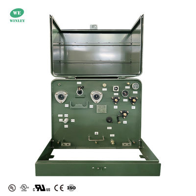 50Kva Einphasen-Pad-montierte Verteiltransformator 22860GrdY/13200 IEEE/ANSI/DOE 2016 Standard
