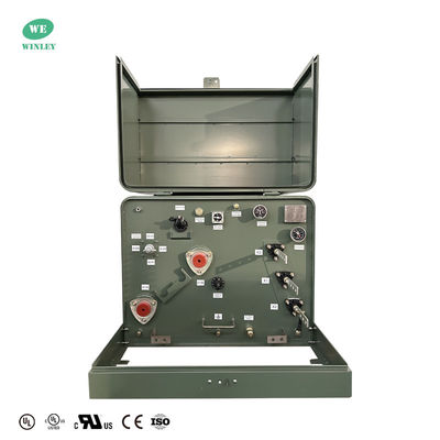 Einphasen-Pad-montierte Transformator 125Kva 12470V Elektrische Stromtransformator Fabrikpreis entspricht ANSI/IEEE CSA Standards