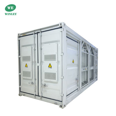 Containerisierte intelligente Transformatorstation String-Typ intelligente integrierte Box-Typ-Umspannwerke Aufwärts 3000 kVA 800 V auf 35 kV