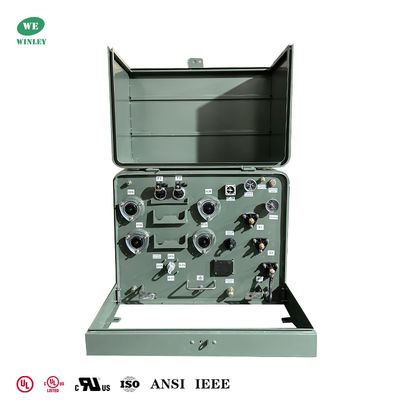 100kva 1 Phase Pad Mounted Transformer 22900V bis 120V Stromverteilungstransformer ANSI IEEE Meet DOE 2016 Standard