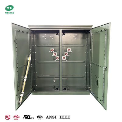 2MVA Solar-Aufwärtstransformator für Außenaufstellung 380V auf 34,5KV FR3-Dielektrikum Flüssigkeit Erneuerbare Photovoltaik-Transformatoren