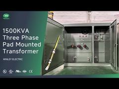 1500kva Drei-Phasen-Pad-montierte Transformator UL aufgeführt