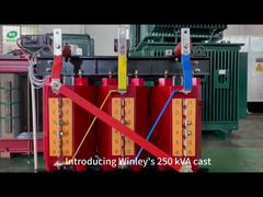 250kVA Gießharz-Trockentransformator 400V Gießharz-Elektroverteiltransformatoren