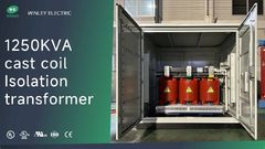 1250 kVA Gießharz-Trockentransformatoren Isolation 480V IEEE ANSI Standard